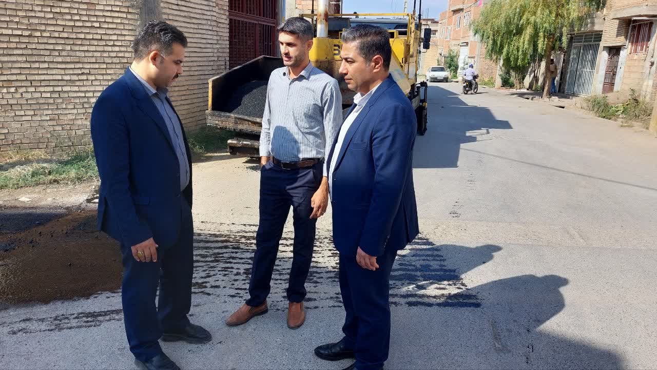 عنوان به منظور ارتقای رفاه شهروندان؛ خیابان معراج مینودشت آسفالت شدمورد نظر